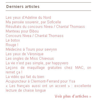 voir plus articles