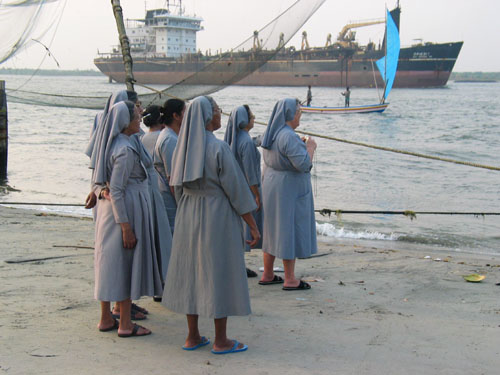 bonnes soeurs plage cochin
